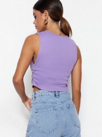 Топ Trendyol модель TWOSS23BZ00016/Lila Фото