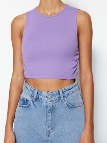 Топ Trendyol модель TWOSS23BZ00016/Lila Фото
