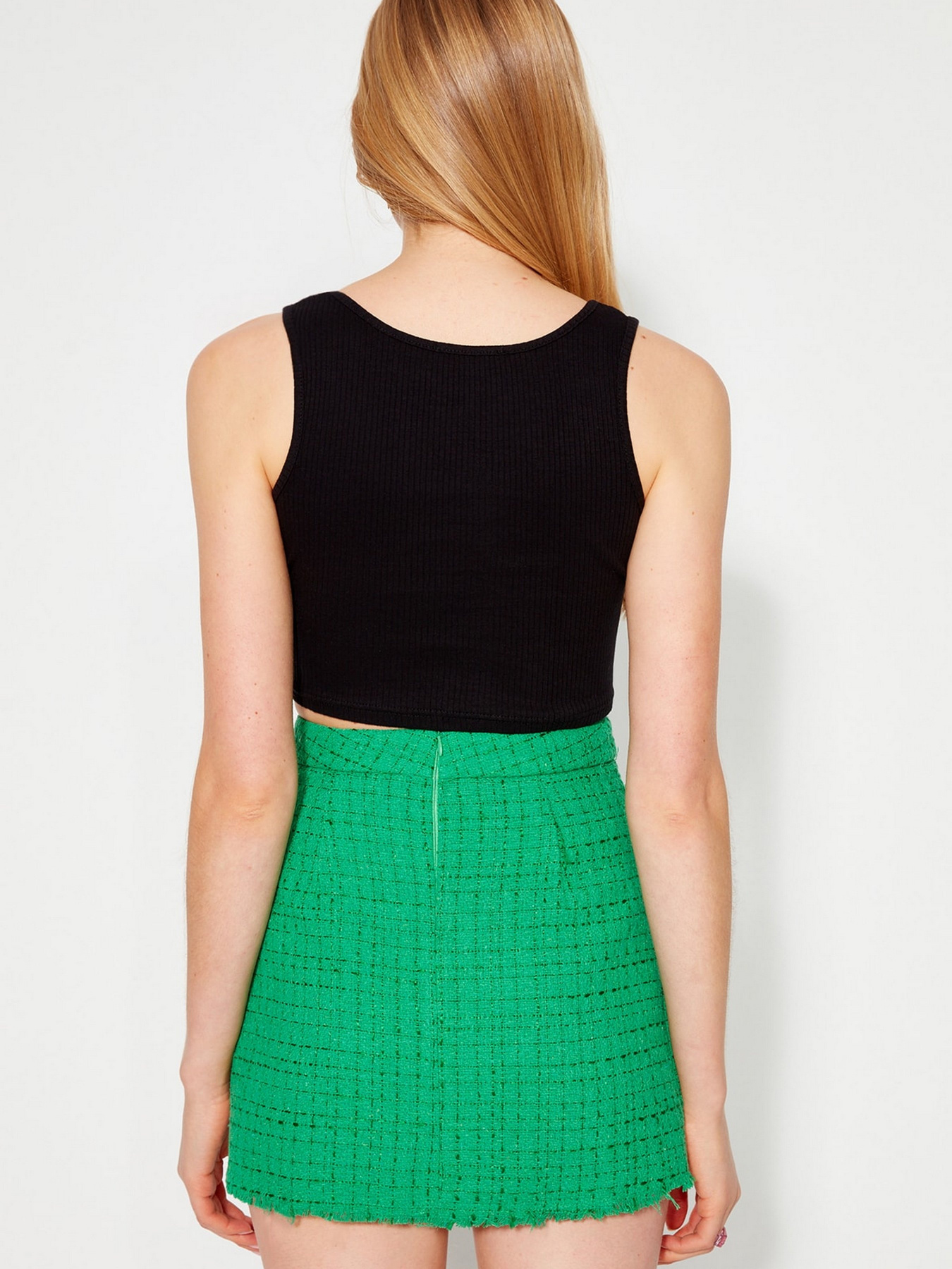 Топ Trendyol модель TWOSS23BZ00131/Siyah Фото