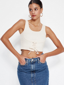 Топ Trendyol модель TWOSS23BZ00131/Tas Топ Trendyol модель TWOSS23BZ00131/Tas Фото