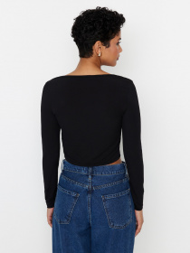 Топ Trendyol модель TWOSS23BZ00195/Siyah Фото