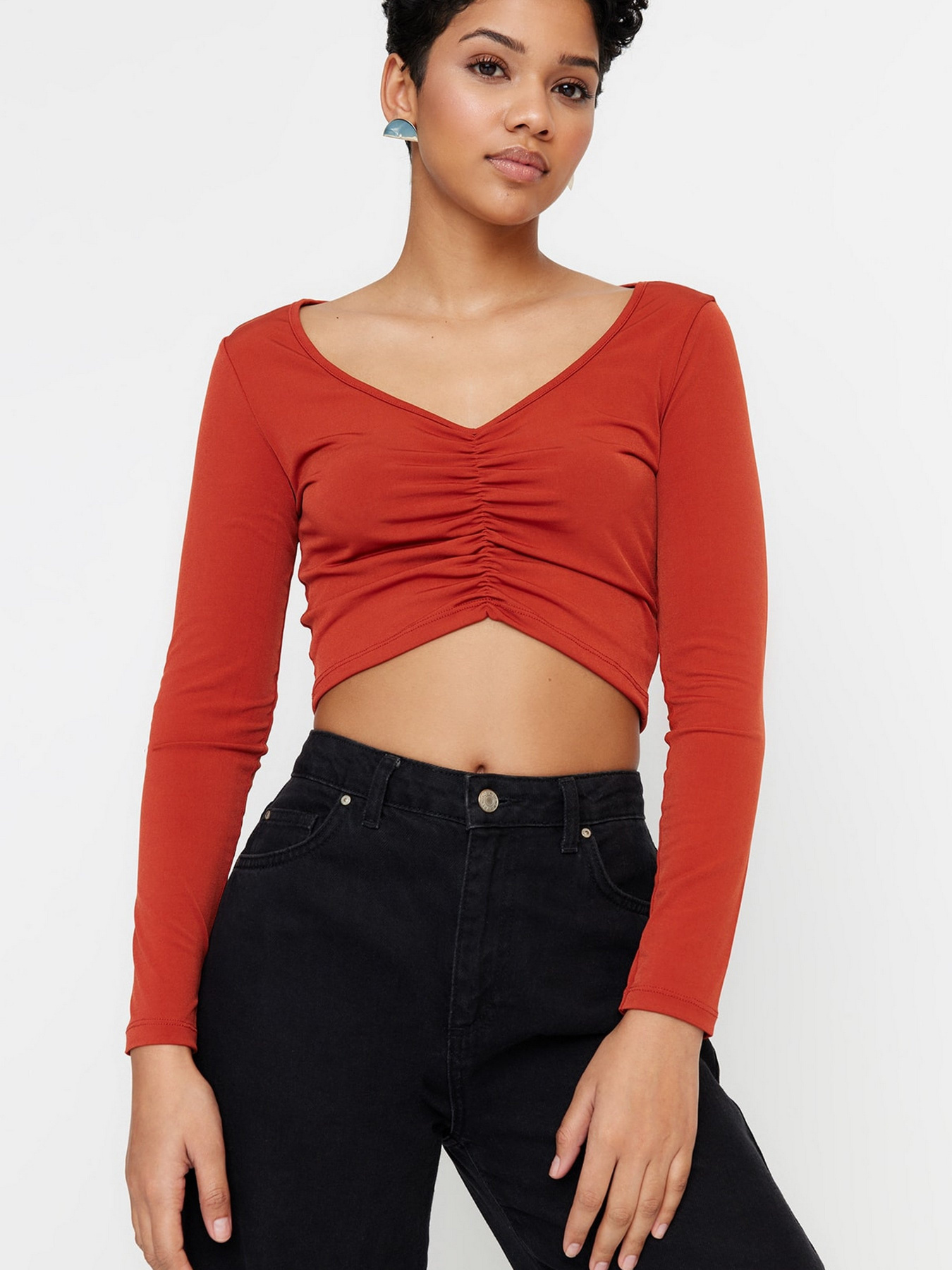 Топ Trendyol модель TWOSS23BZ00195/Tarcin Фото