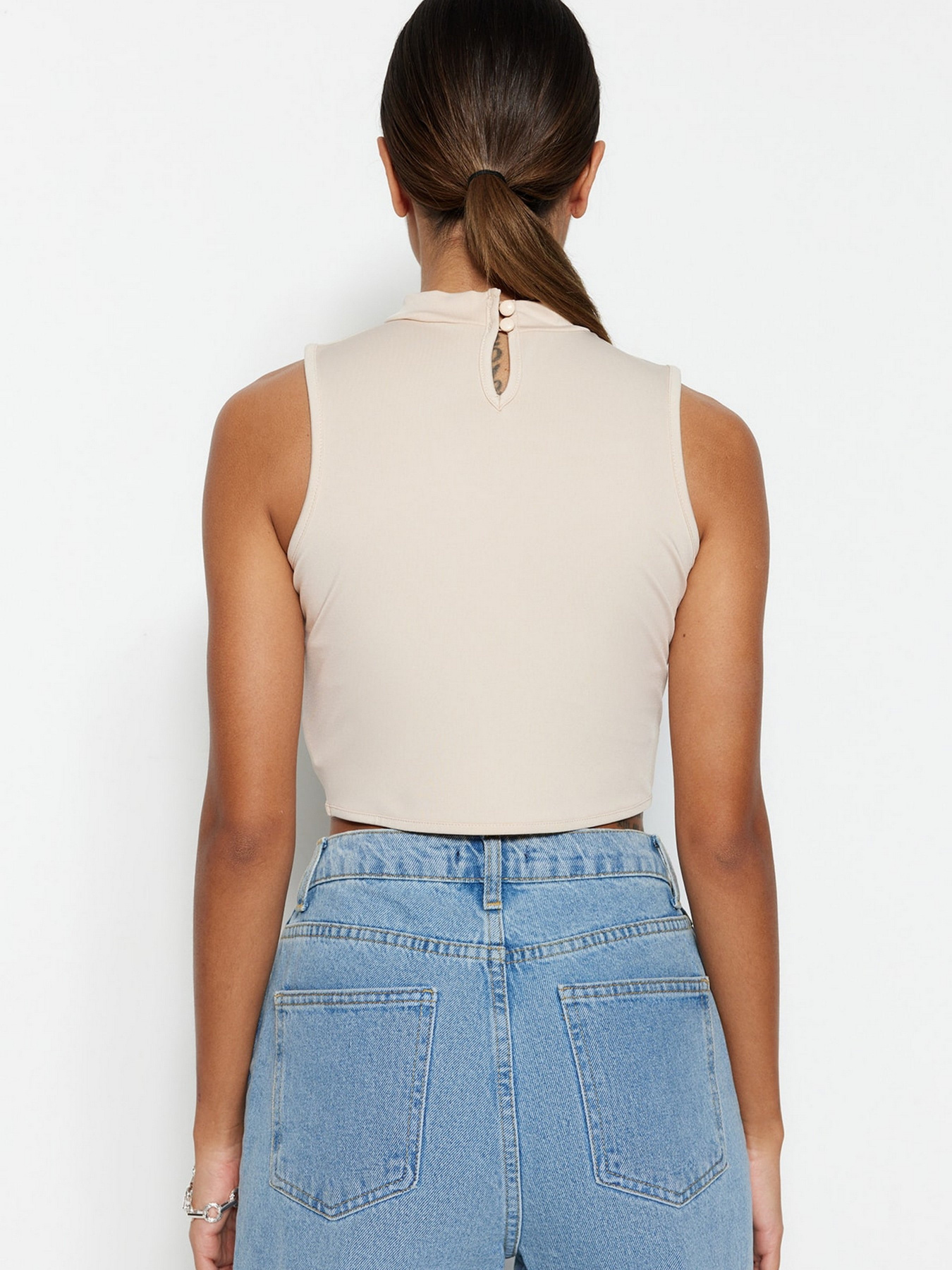 Топ Trendyol модель TWOSS23BZ00205/Tas Фото