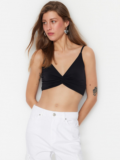 Топ Trendyol модель TWOSS23BZ00211/Siyah Фото