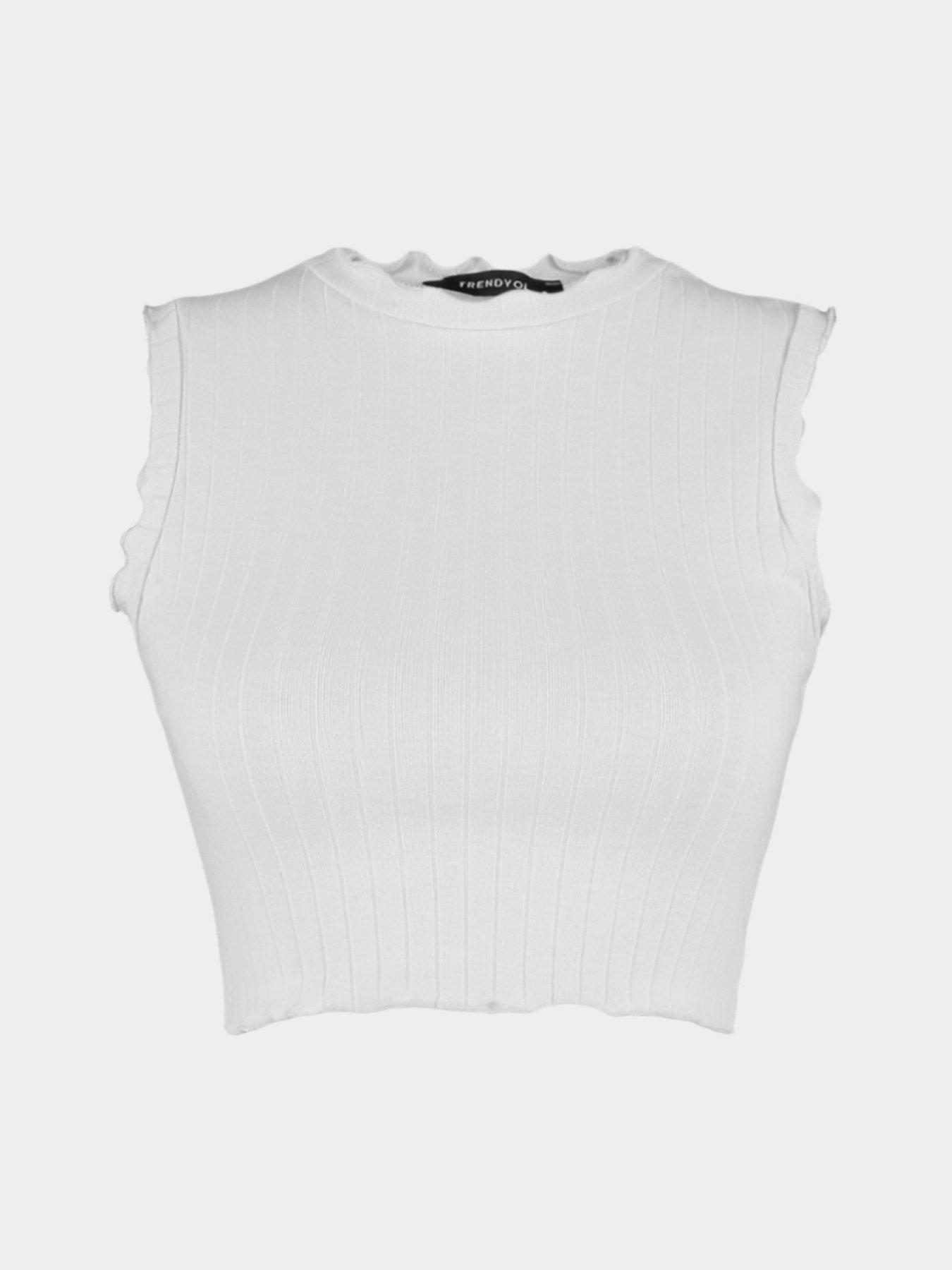 Топ Trendyol модель TWOSS23BZ00228/Ekru Фото