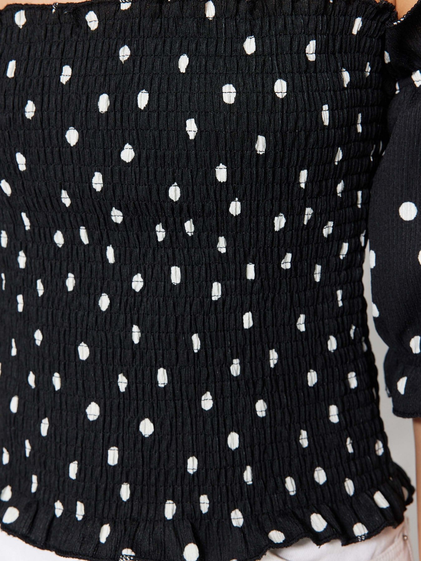 Топ Trendyol модель TWOSS23BZ00713/Siyah Фото