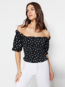 Топ Trendyol модель TWOSS23BZ00713/Siyah Фото