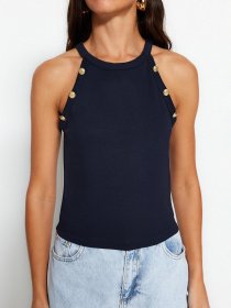 Топ Trendyol модель TWOSS23BZ00745/Lacivert Фото