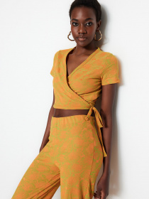 Топ Trendyol модель TWOSS23BZ00807/Turuncu Фото