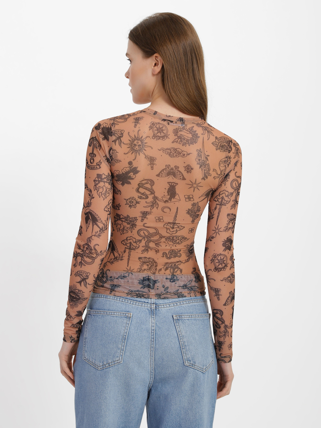 Лонгслив Trendyol модель TWOSS23BZ00893/Bej Фото