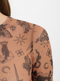 Лонгслив Trendyol модель TWOSS23BZ00893/Bej Фото