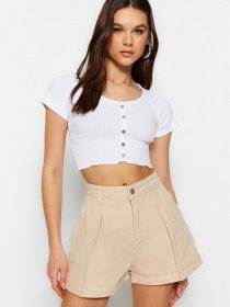 Топ Trendyol модель TWOSS23BZ00948/Beyaz Фото