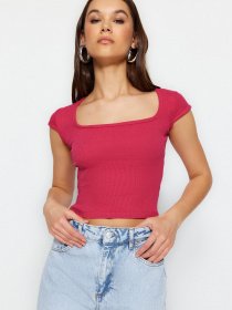 Топ Trendyol модель TWOSS23BZ00950/Fusya Фото