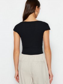 Топ Trendyol модель TWOSS23BZ00950/Siyah Фото