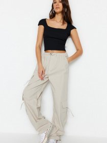 Топ Trendyol модель TWOSS23BZ00950/Siyah Фото