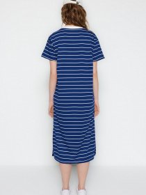 Платье миди Trendyol модель TWOSS23EL00690/Lacivert Фото