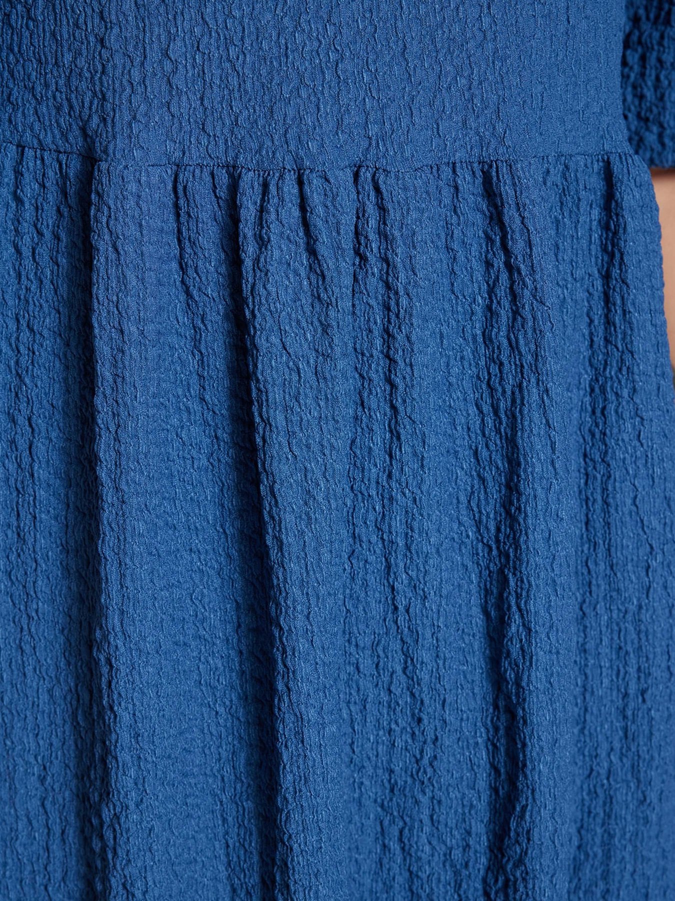 Платье мини Trendyol модель TWOSS23EL00710/Indigo Фото