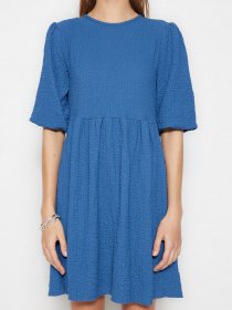 Платье мини Trendyol модель TWOSS23EL00710/Indigo Фото