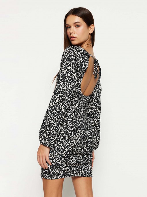 Сукня міні Trendyol модель TWOSS23EL00712/Siyah Фото