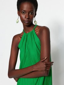 Платье миди Trendyol модель TWOSS23EL00752/Yesil Фото