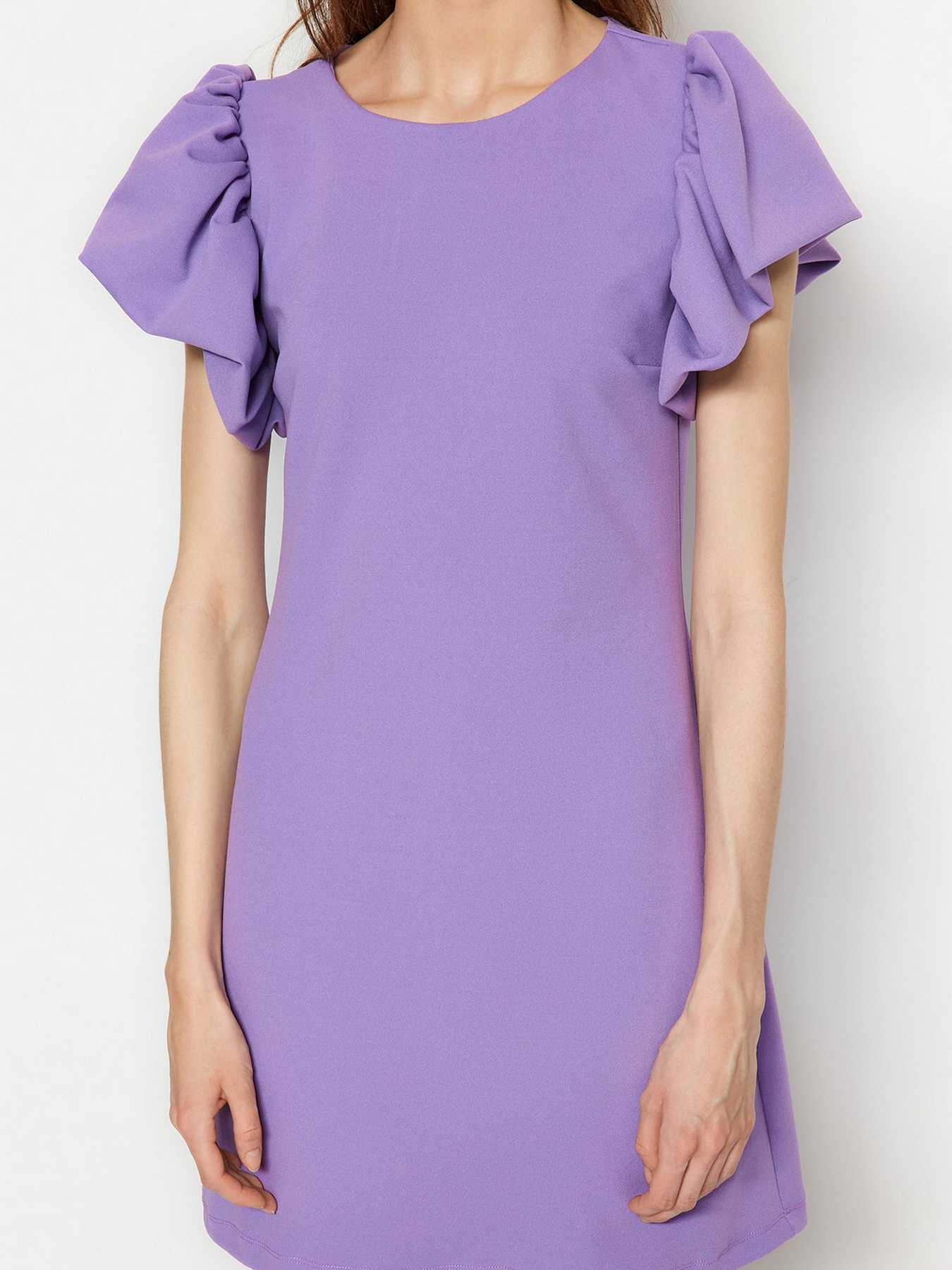 Платье мини Trendyol модель TWOSS23EL01096/Mor Фото