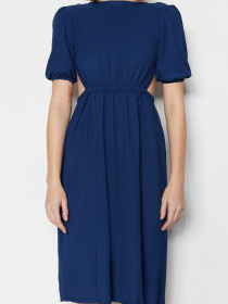 Платье миди Trendyol модель TWOSS23EL01595/Lacivert Фото