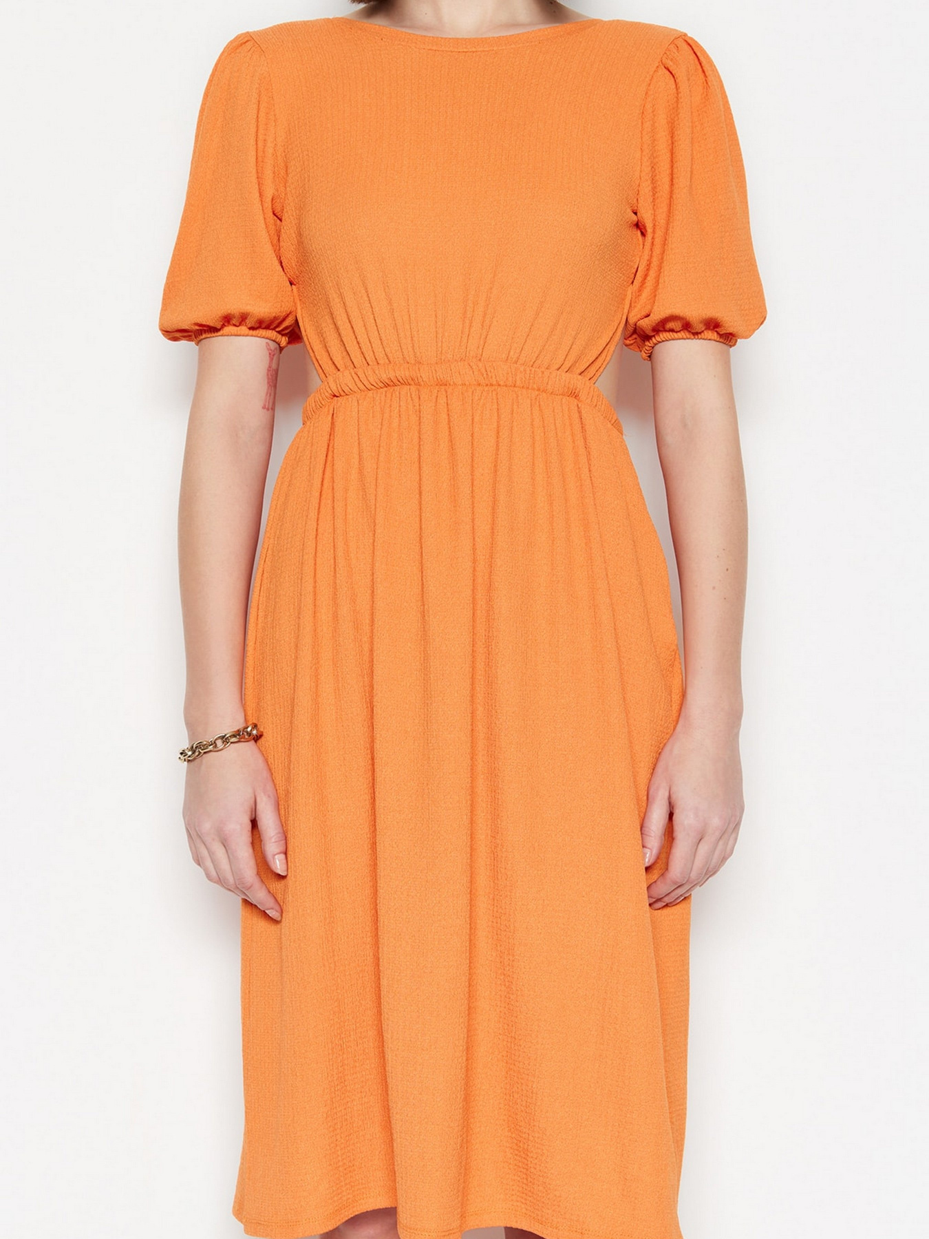 Сукня міді Trendyol модель TWOSS23EL01595/Turuncu Сукня міді Trendyol модель TWOSS23EL01595/Turuncu Фото