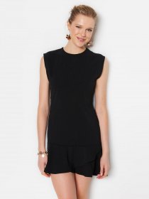 Платье мини Trendyol модель TWOSS23EL01702/Siyah Фото