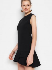 Сукня міні Trendyol модель TWOSS23EL01702/Siyah Фото