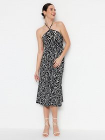 Платье миди Trendyol модель TWOSS23EL01813/Siyah Фото