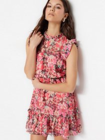 Сукня міні Trendyol модель TWOSS23EL02008/Pembe Фото