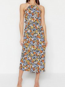 Сукня максі Trendyol модель TWOSS23EL02169/Cok Renkli Фото