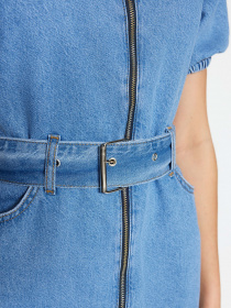 Платье мини Trendyol модель TWOSS23EL02201/Mavi Фото