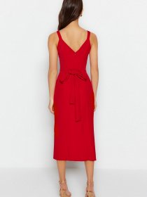 Платье миди Trendyol модель TWOSS23EL02262/Kirmizi Фото