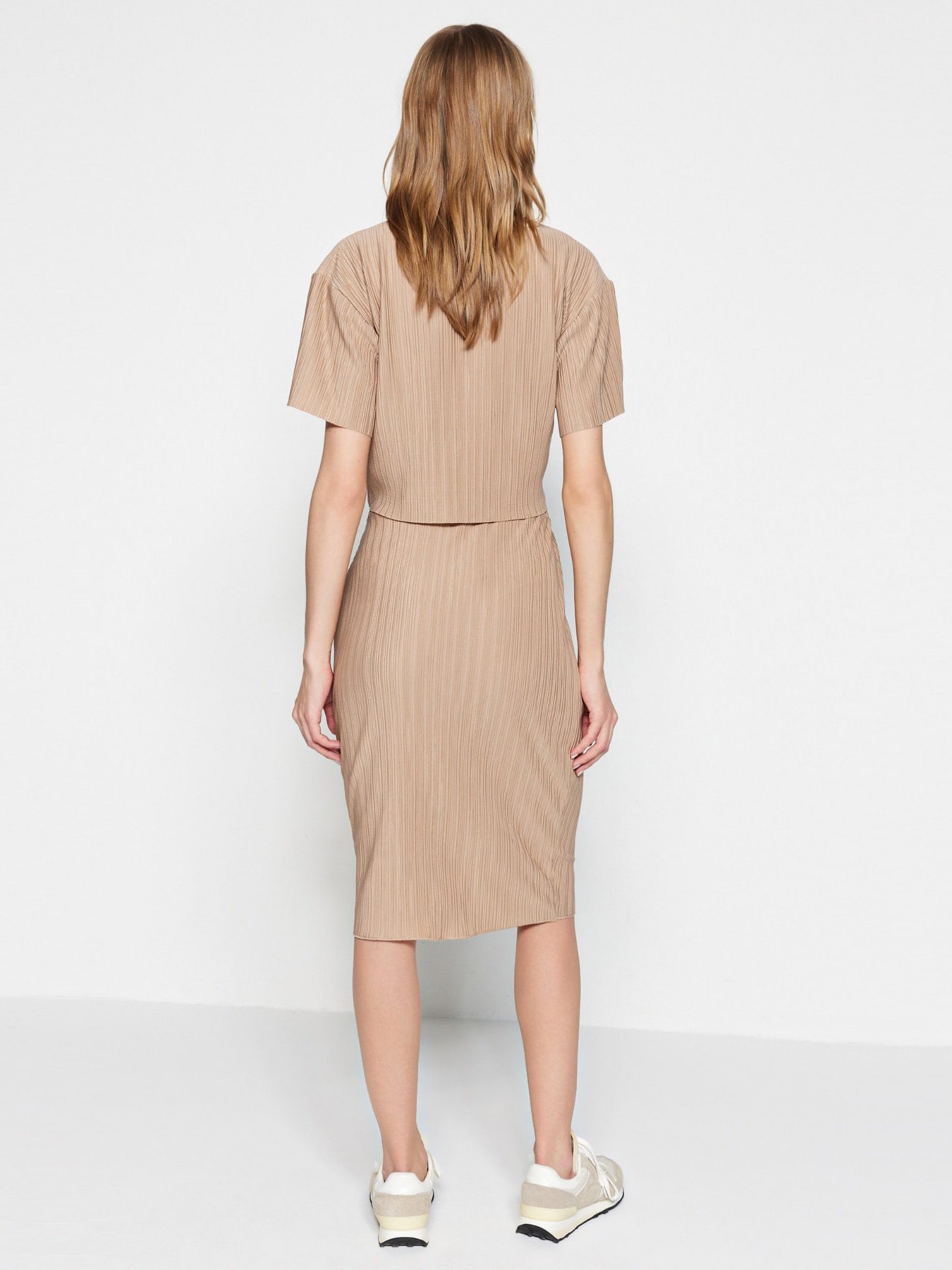 Юбка миди Trendyol модель TWOSS23ET00099/Vizon Фото