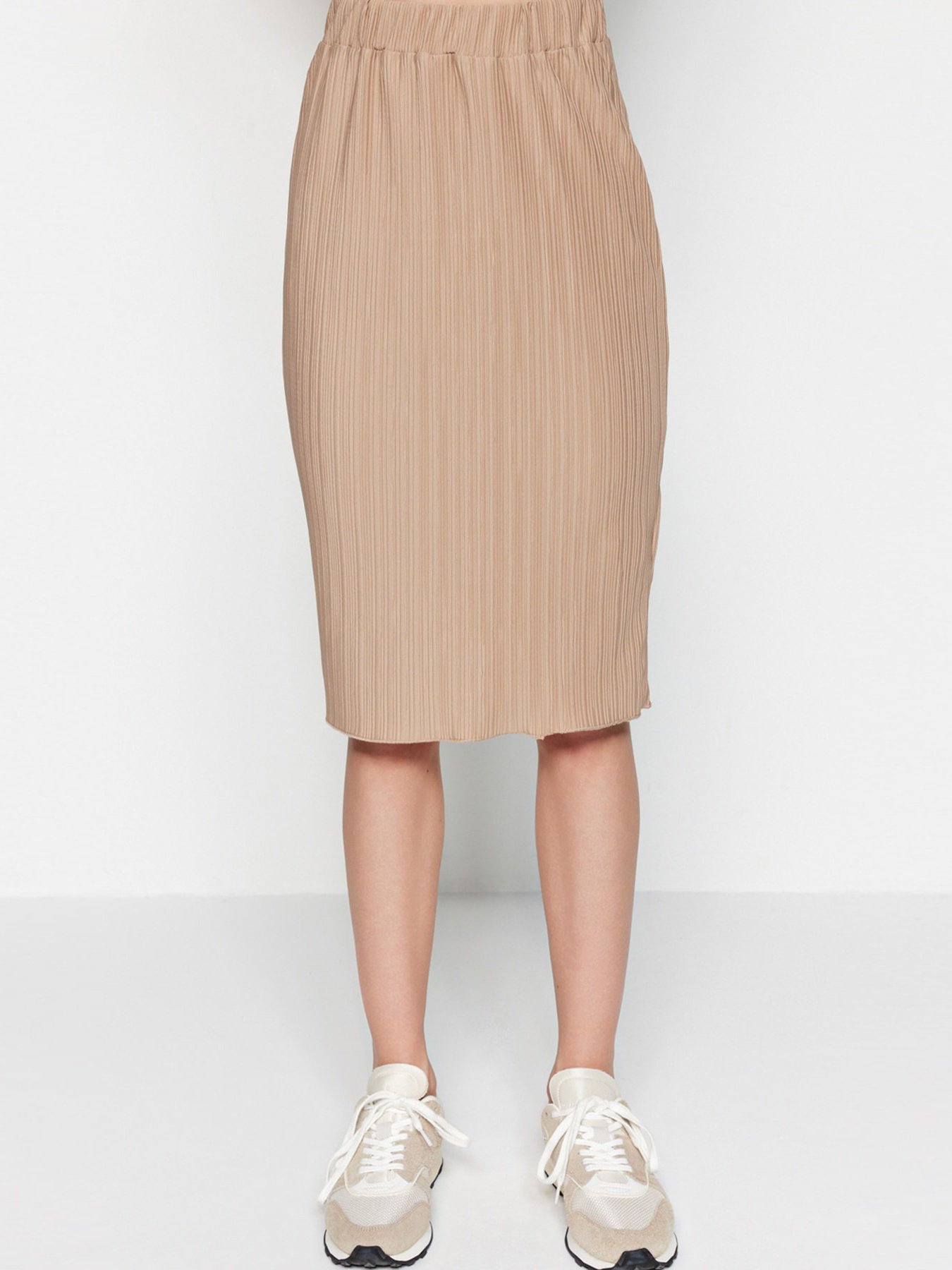 Юбка миди Trendyol модель TWOSS23ET00099/Vizon Фото