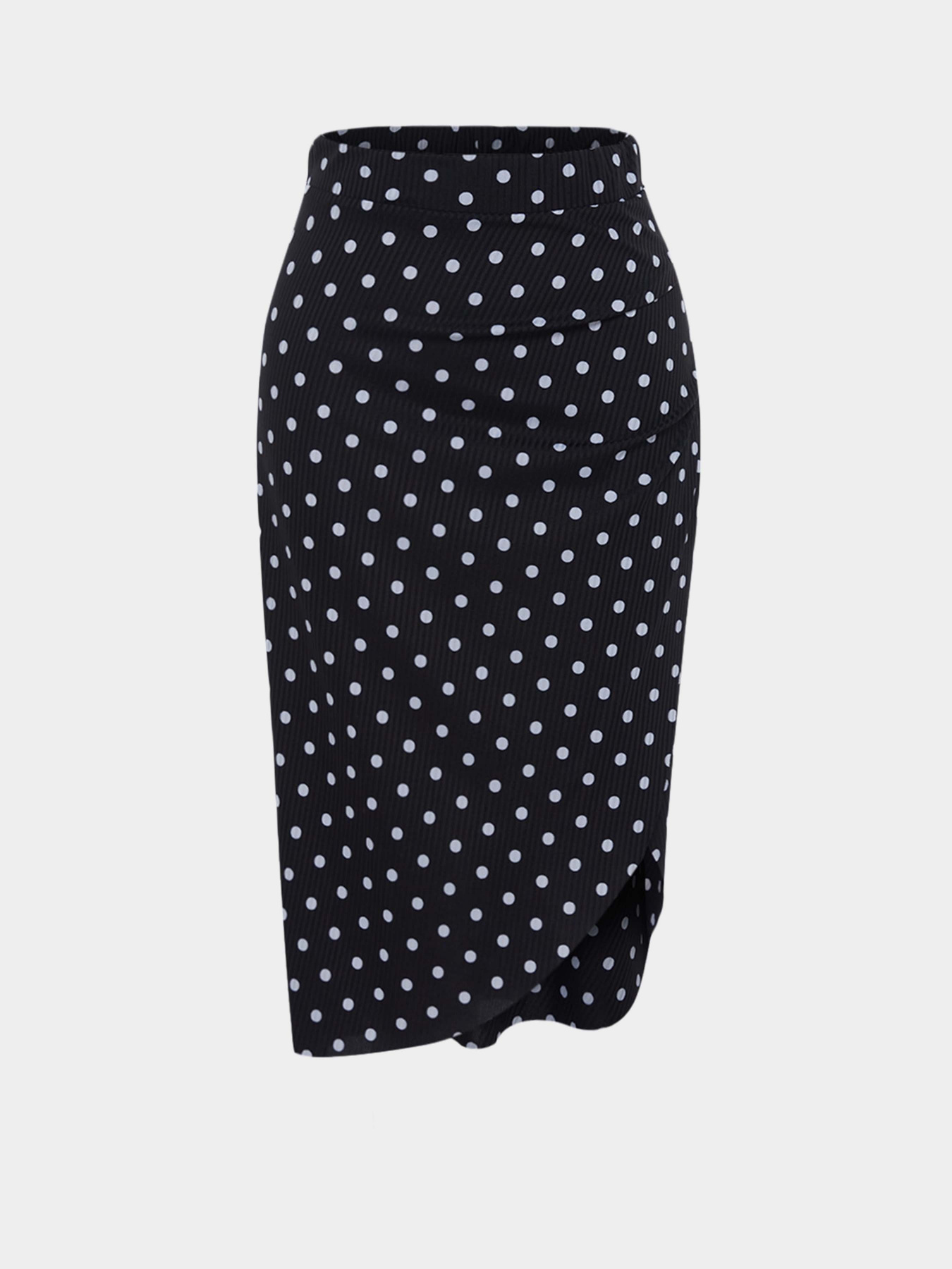 Юбка миди Trendyol модель TWOSS23ET00104/Siyah Фото