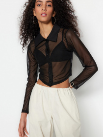 Блуза Trendyol модель TWOSS23GO00224/Siyah Фото