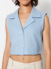 Топ Trendyol модель TWOSS23GO00445/Mavi Фото