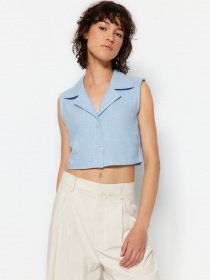 Топ Trendyol модель TWOSS23GO00445/Mavi Фото