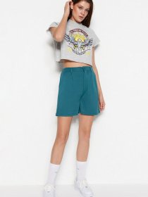 Шорты Trendyol модель TWOSS23SR00068/Petrol Фото