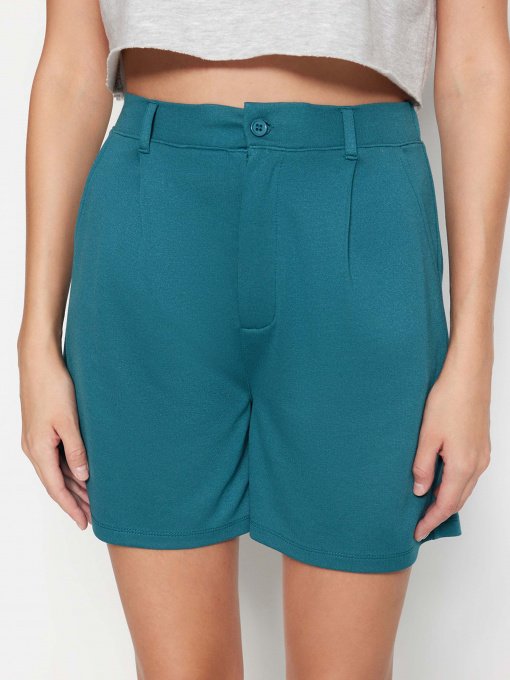 Шорты Trendyol модель TWOSS23SR00068/Petrol Фото