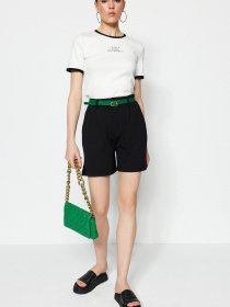 Шорты Trendyol модель TWOSS23SR00068/Siyah Фото