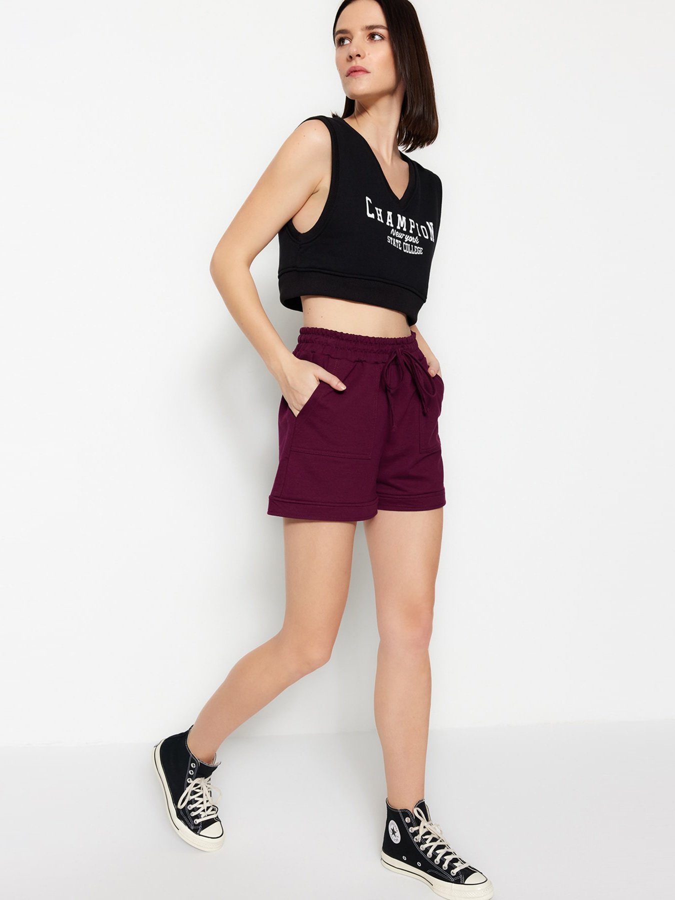 Шорти Trendyol модель TWOSS23SR00139/Murdum Фото