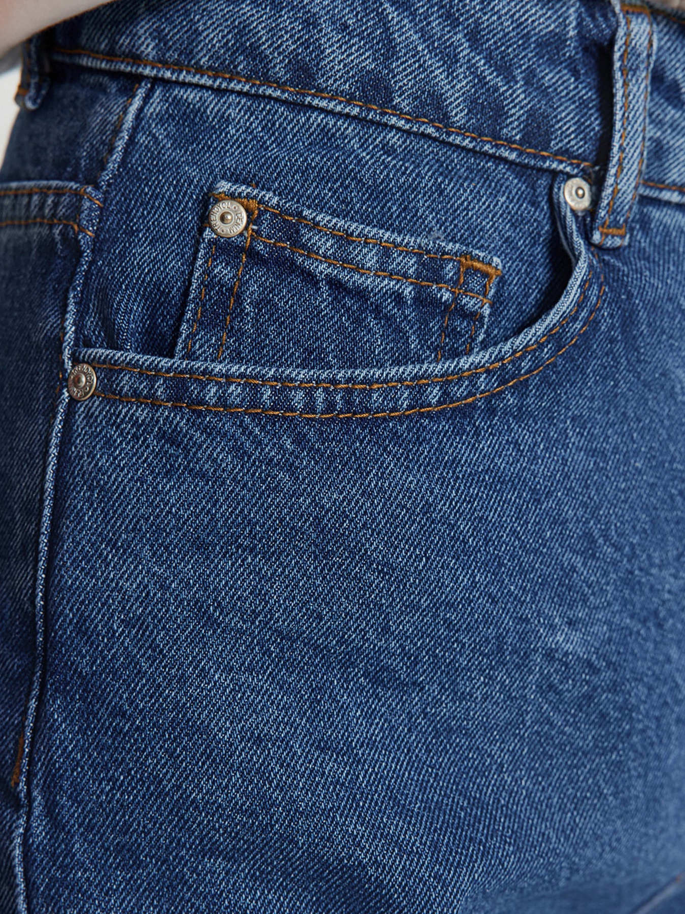 Джинсові шорти Trendyol модель TWOSS23SR00312/Mavi Фото