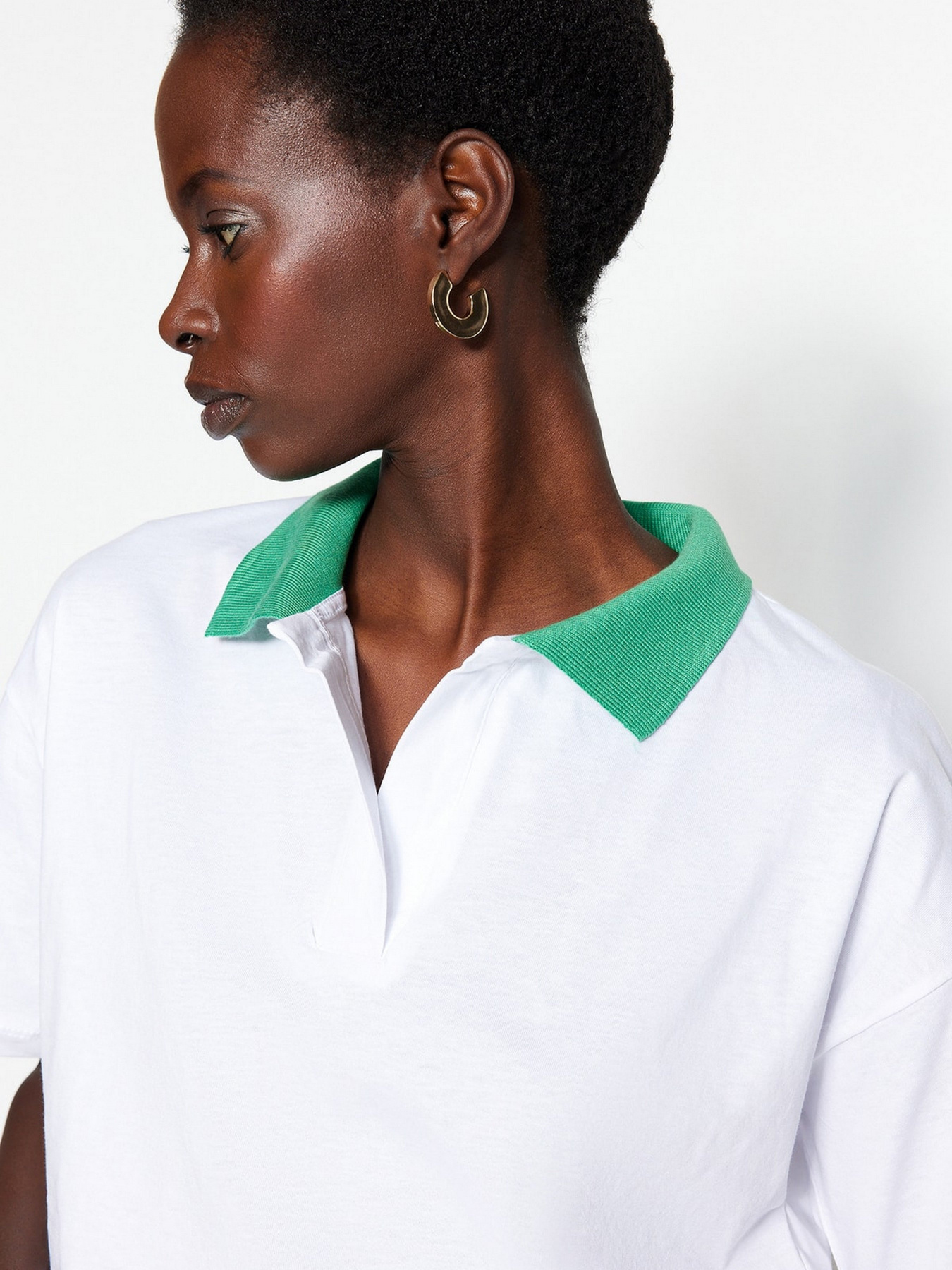 Футболка Trendyol модель TWOSS23TS00024/Beyaz Фото