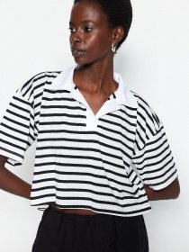 Футболка Trendyol модель TWOSS23TS00026/Beyaz Фото