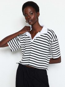 Футболка Trendyol модель TWOSS23TS00026/Beyaz Фото