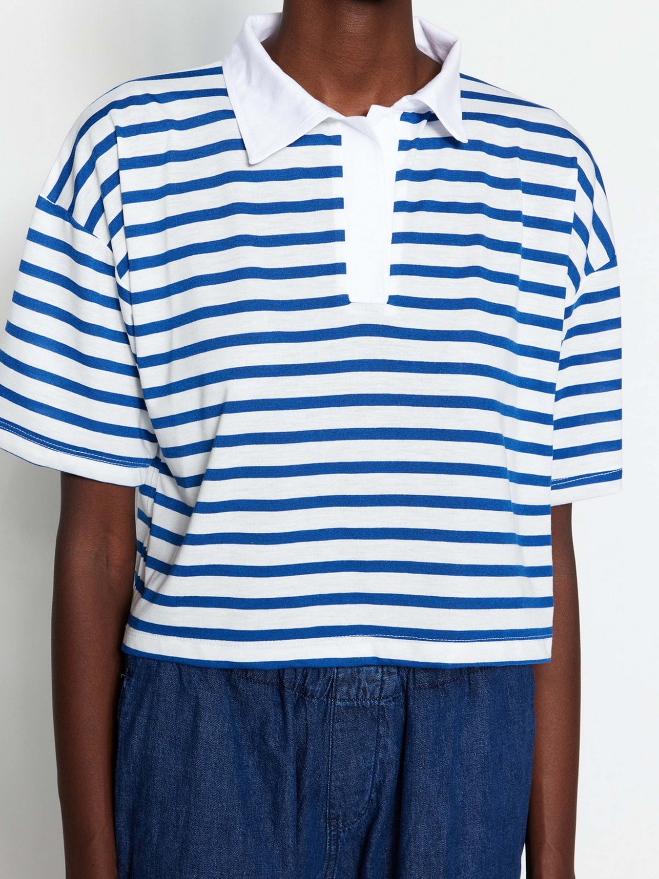 Футболка Trendyol модель TWOSS23TS00026/Lacivert Фото