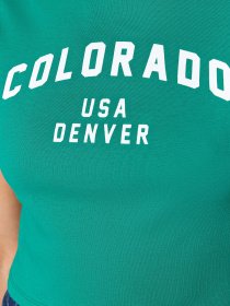 Футболка Trendyol модель TWOSS23TS00101/Yesil Фото